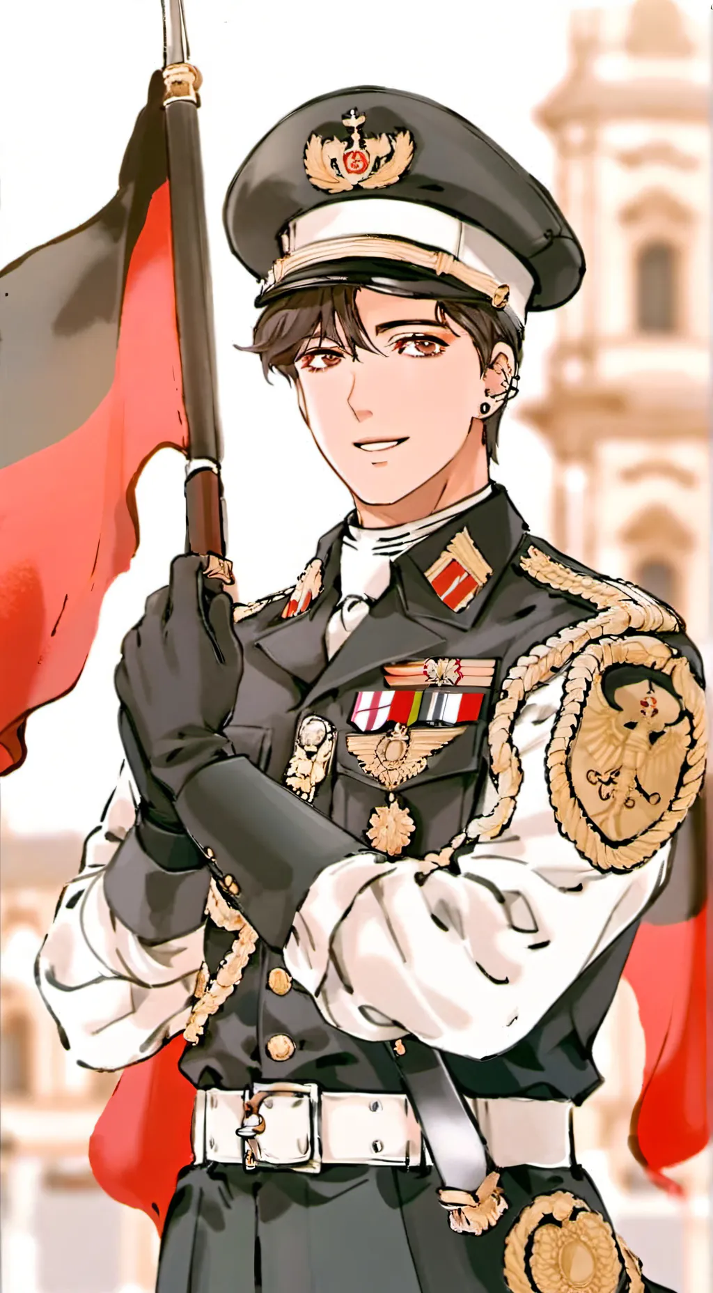 ai character: La nueva Alemania background