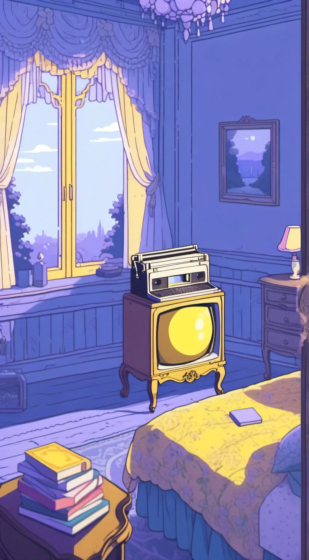 ai character: vhs para nada m. background