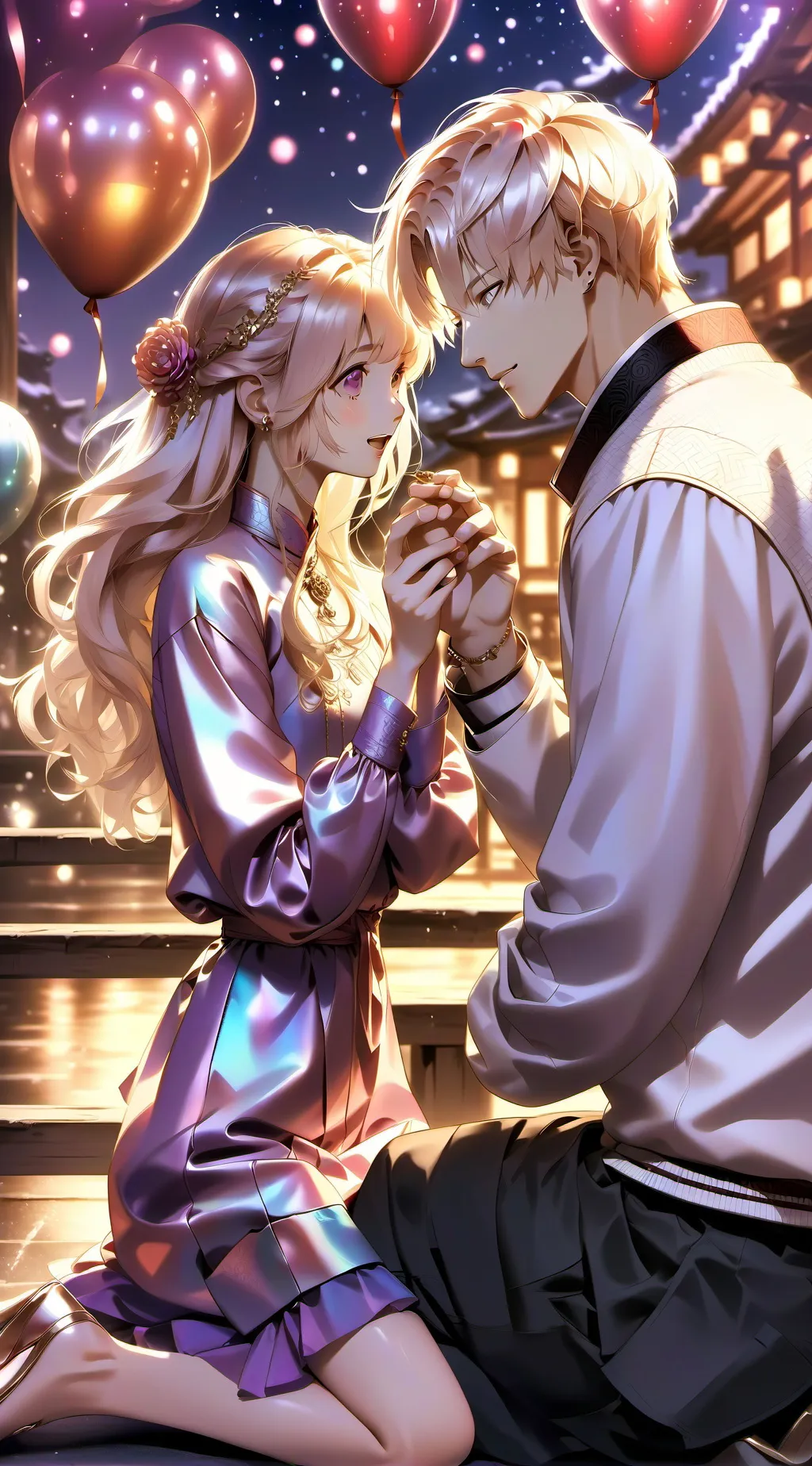 ai character: |~Bakugo proposal~ background