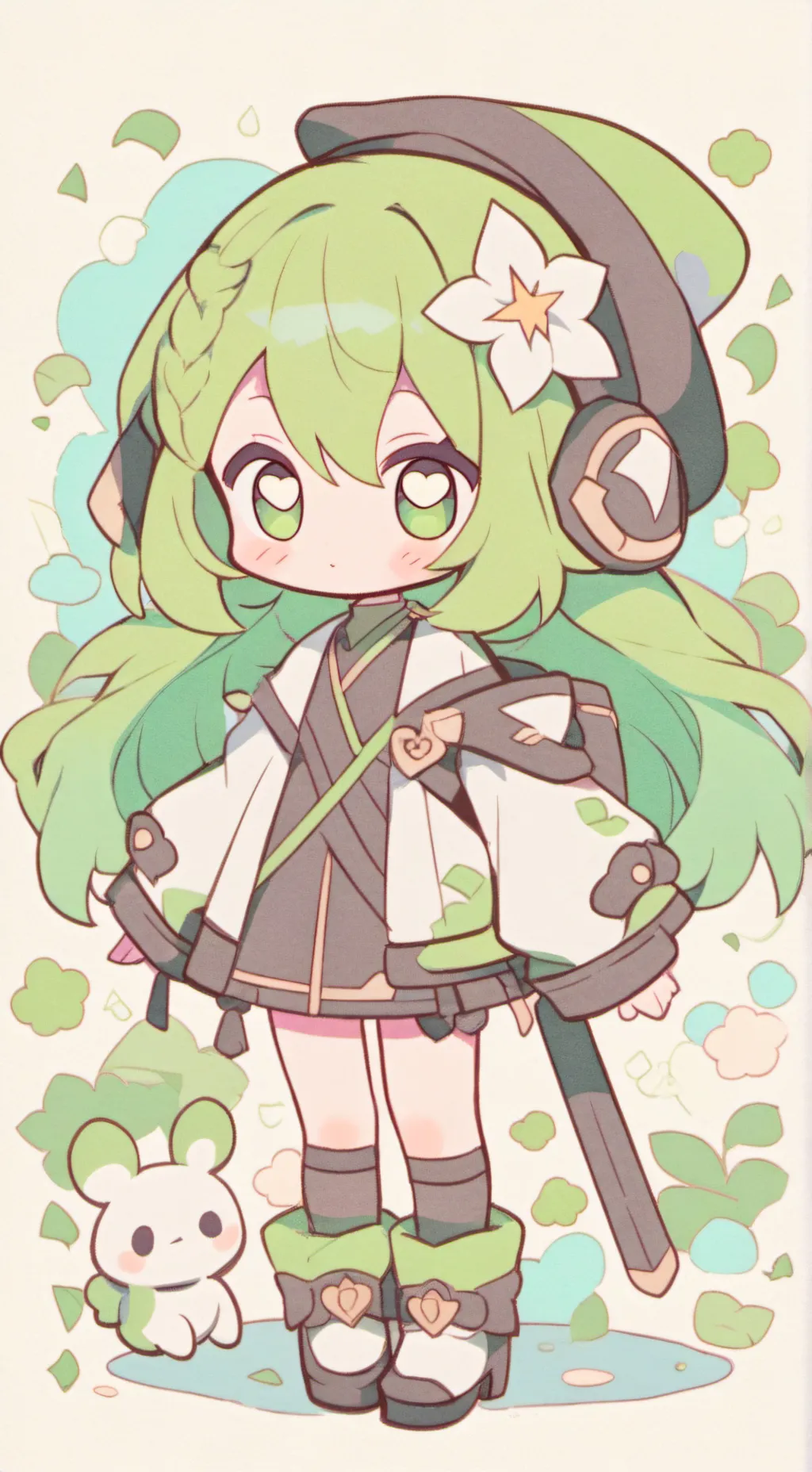 ai character: Bloodsolar x Nexus background