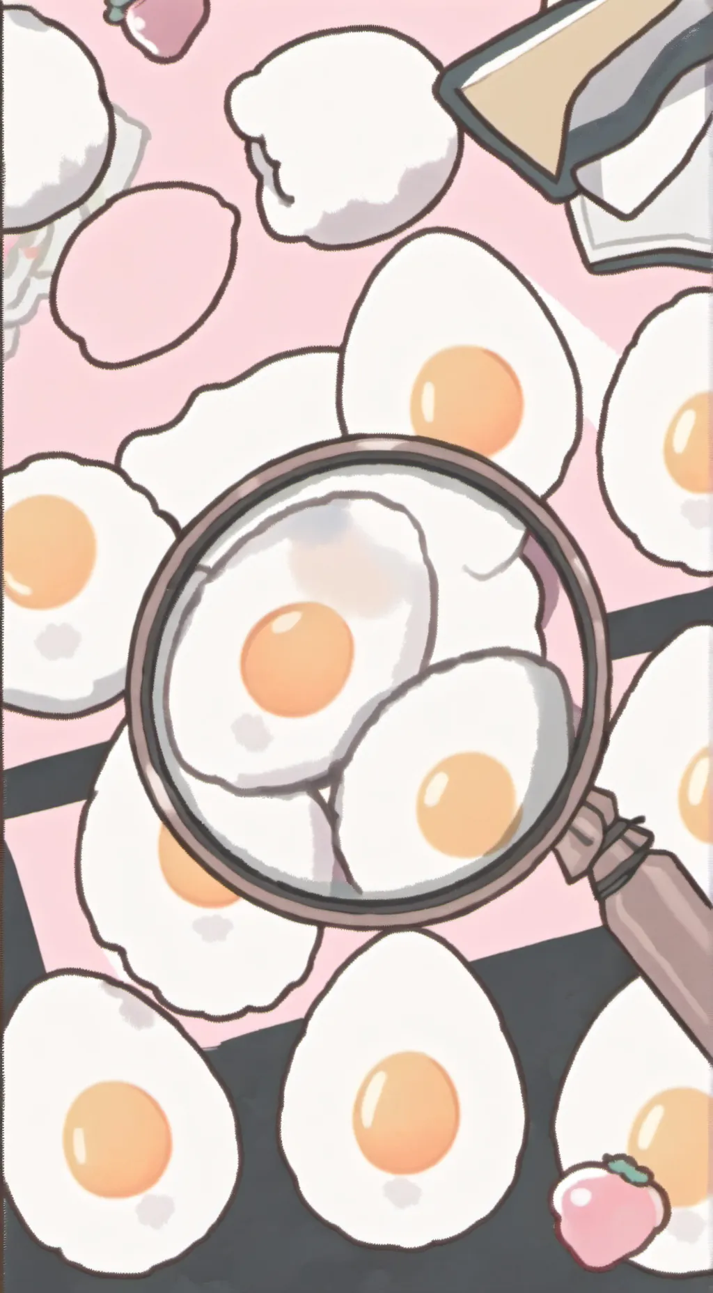 ai character: EGGSON X RODGER♥♥️ background