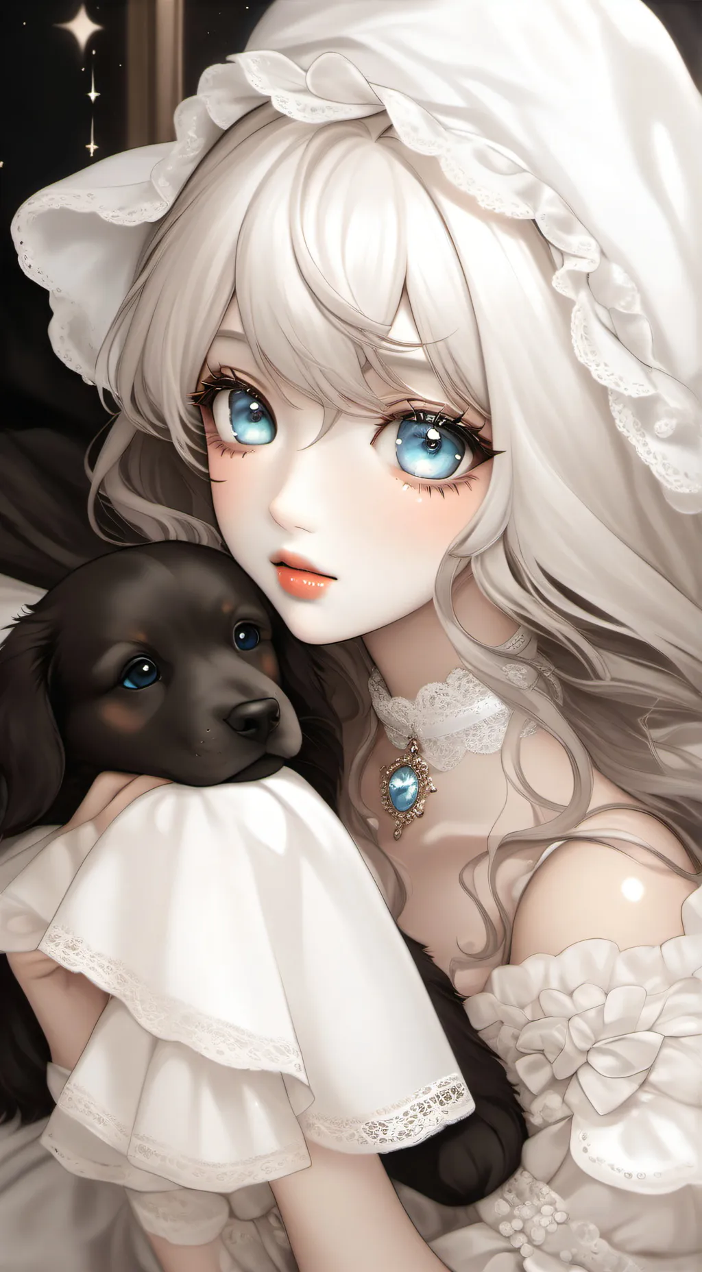 ai character: kit background