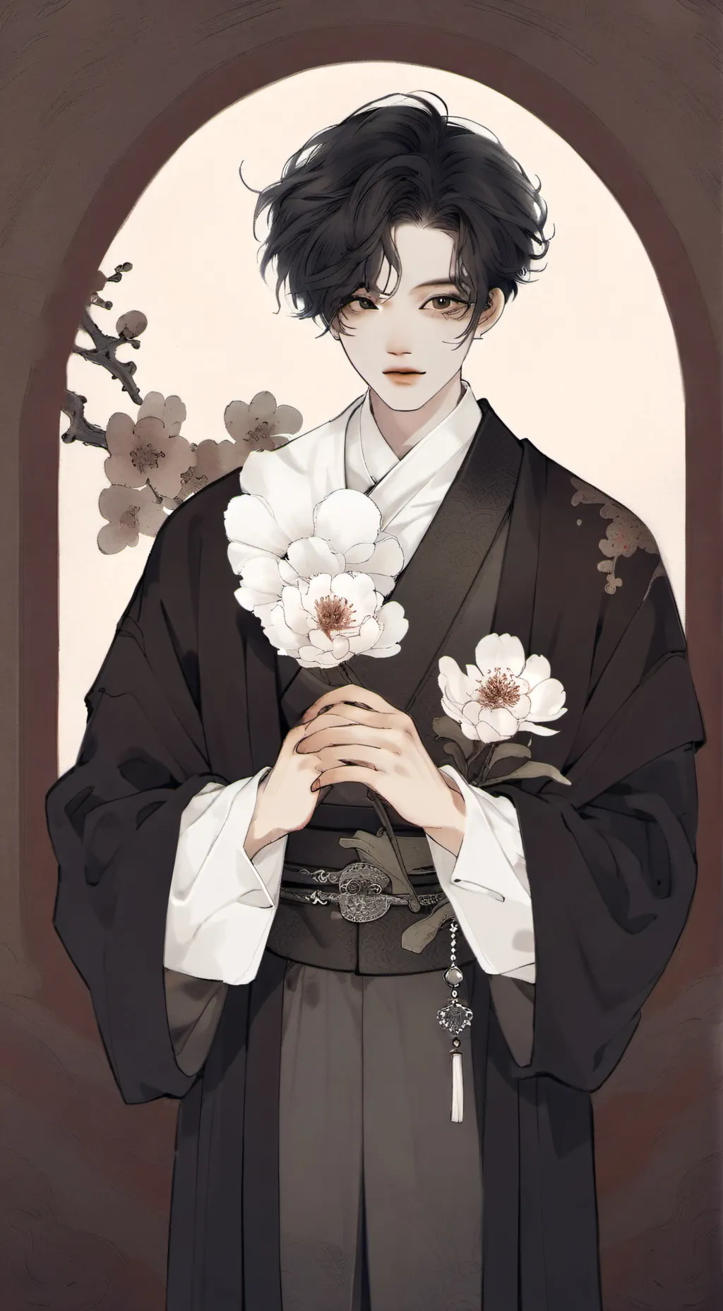 ai character: Minuit  background