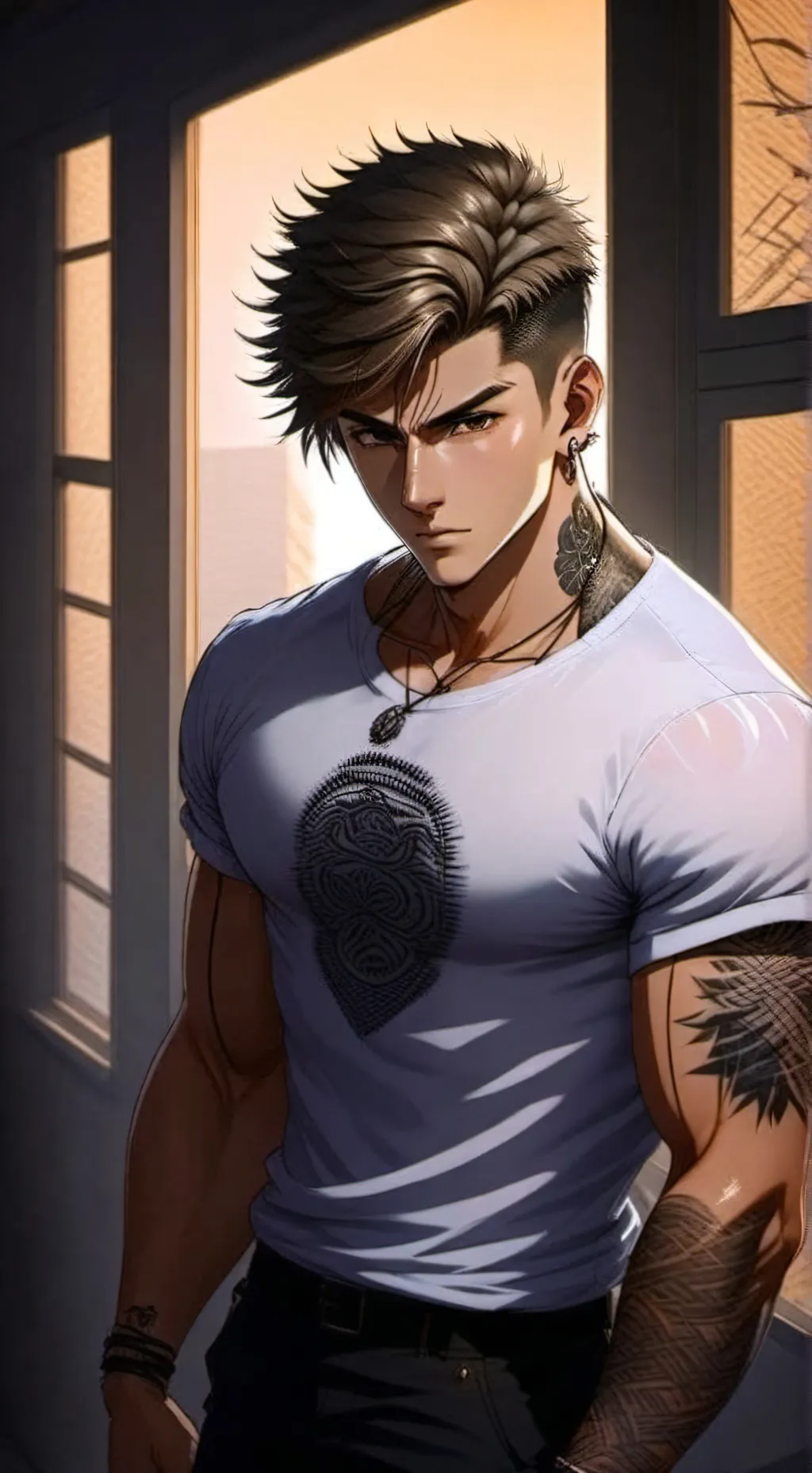 ai character: Ethan Cross background