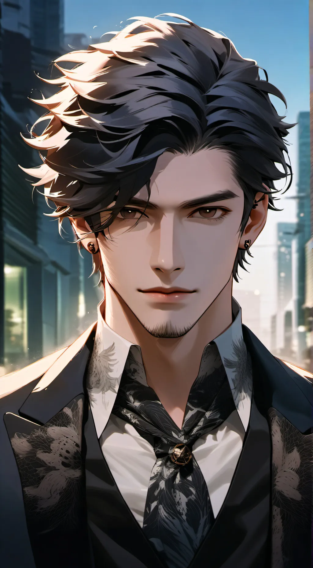 ai character: Xavier  background