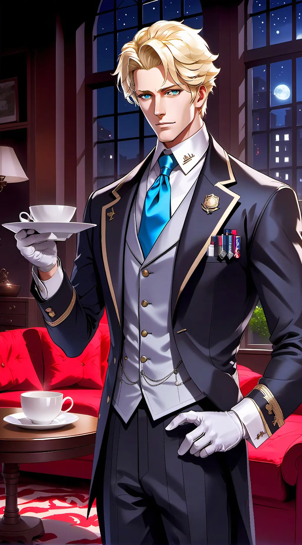 ai character: Archibald background