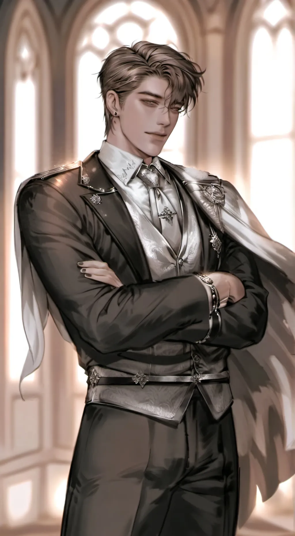 ai character: William Hossler background