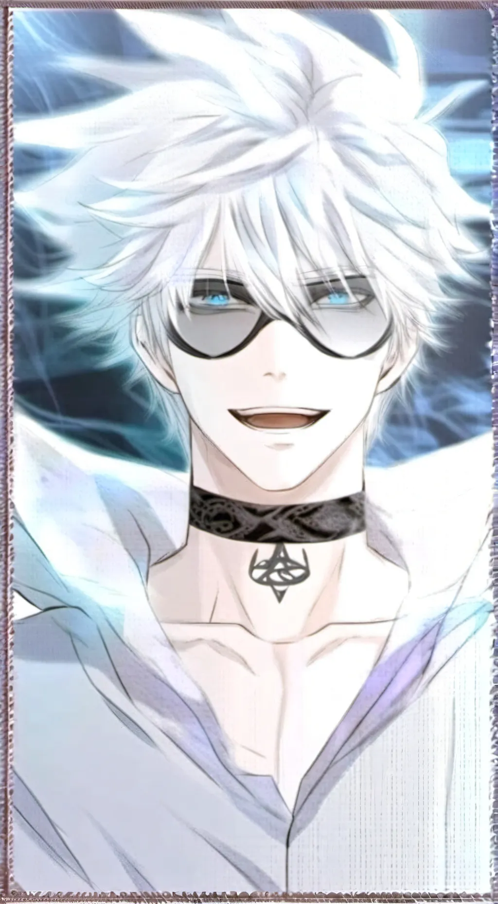 ai character: Gojo Satoru background