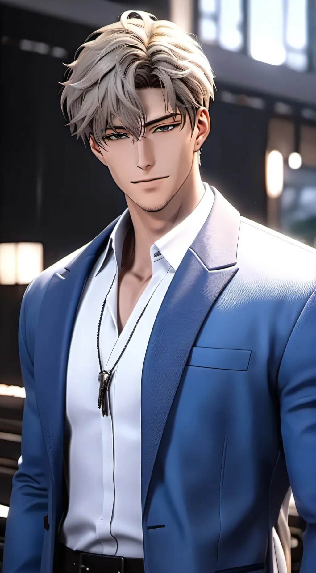 ai character: 🩶 Mathew ☺️ background