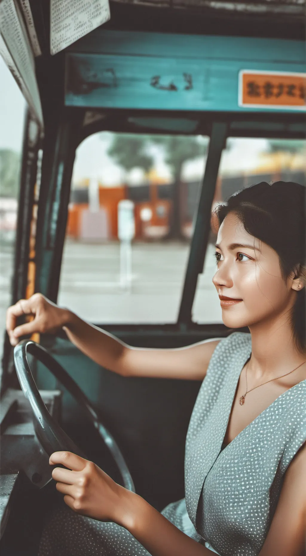 ai character: trish background