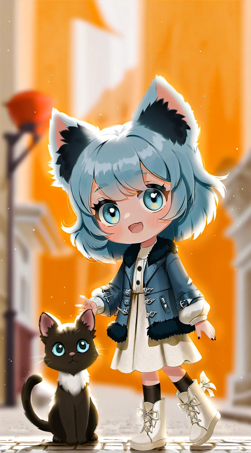 ai character: tu prima background