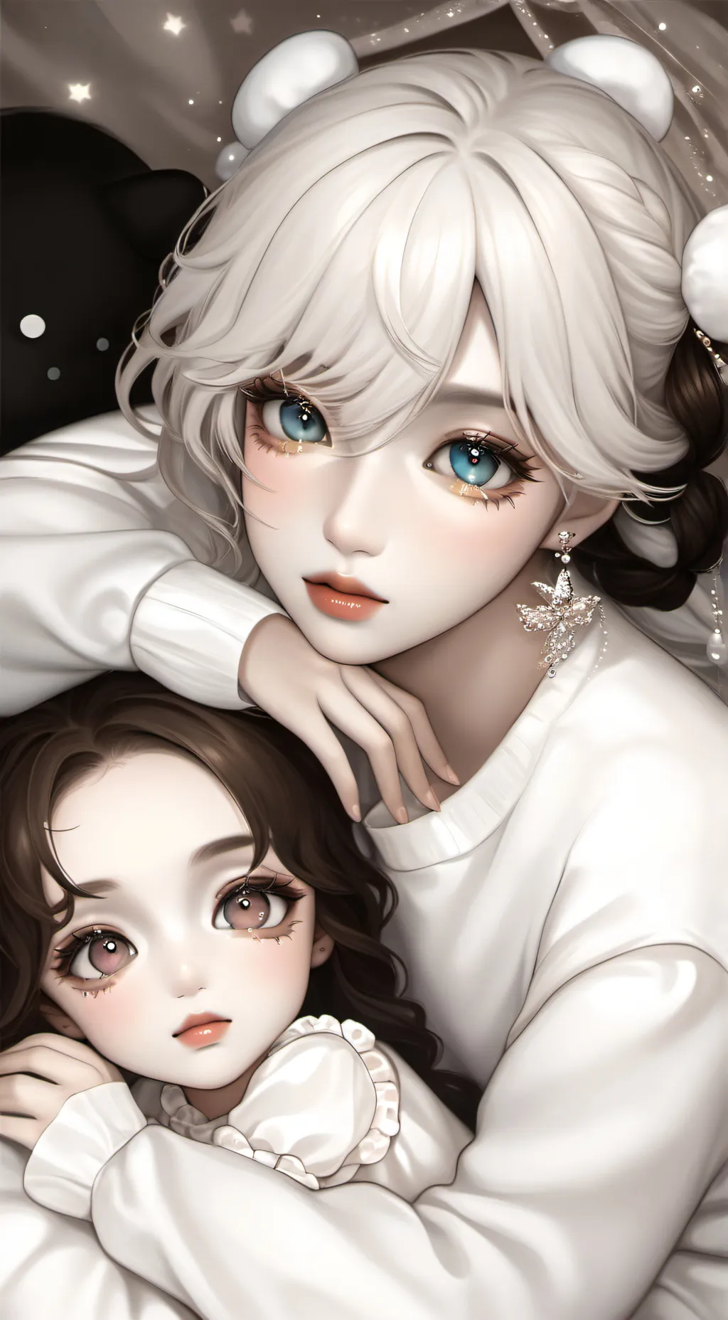 ai character: Samantha and Cleo background