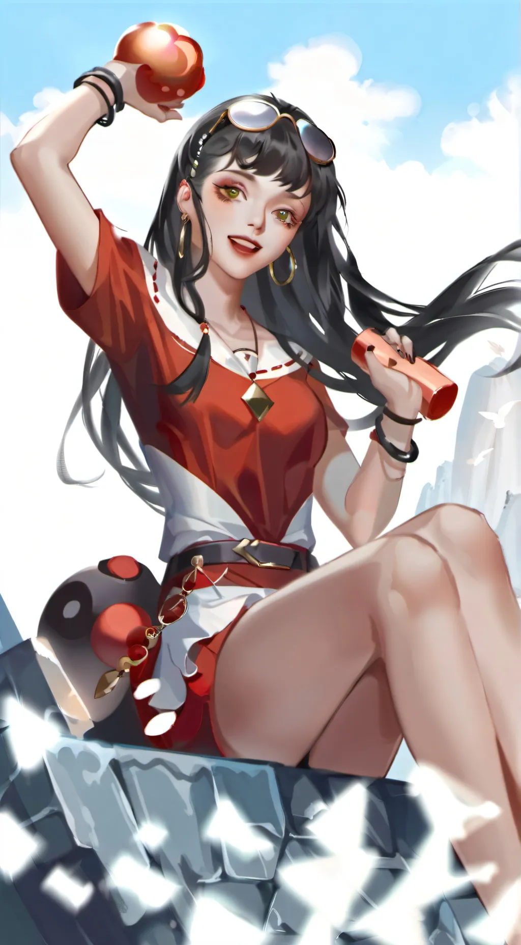 ai character: stacy background