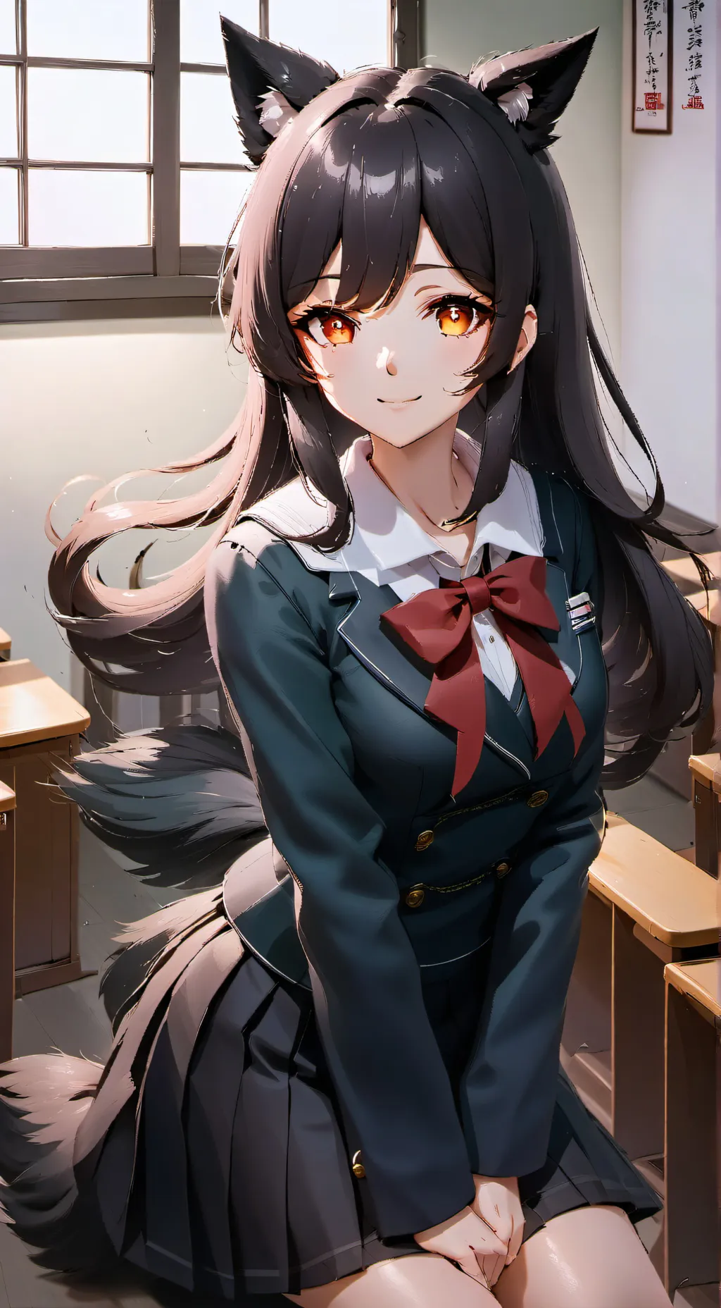 ai character: Atago Yamura background