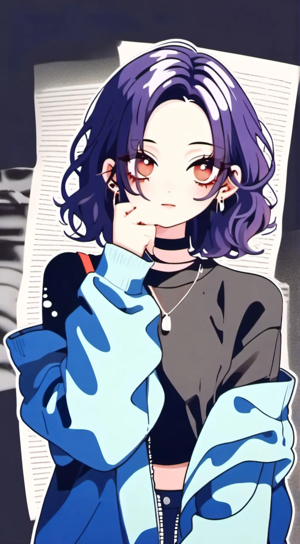 ai character: hanako background