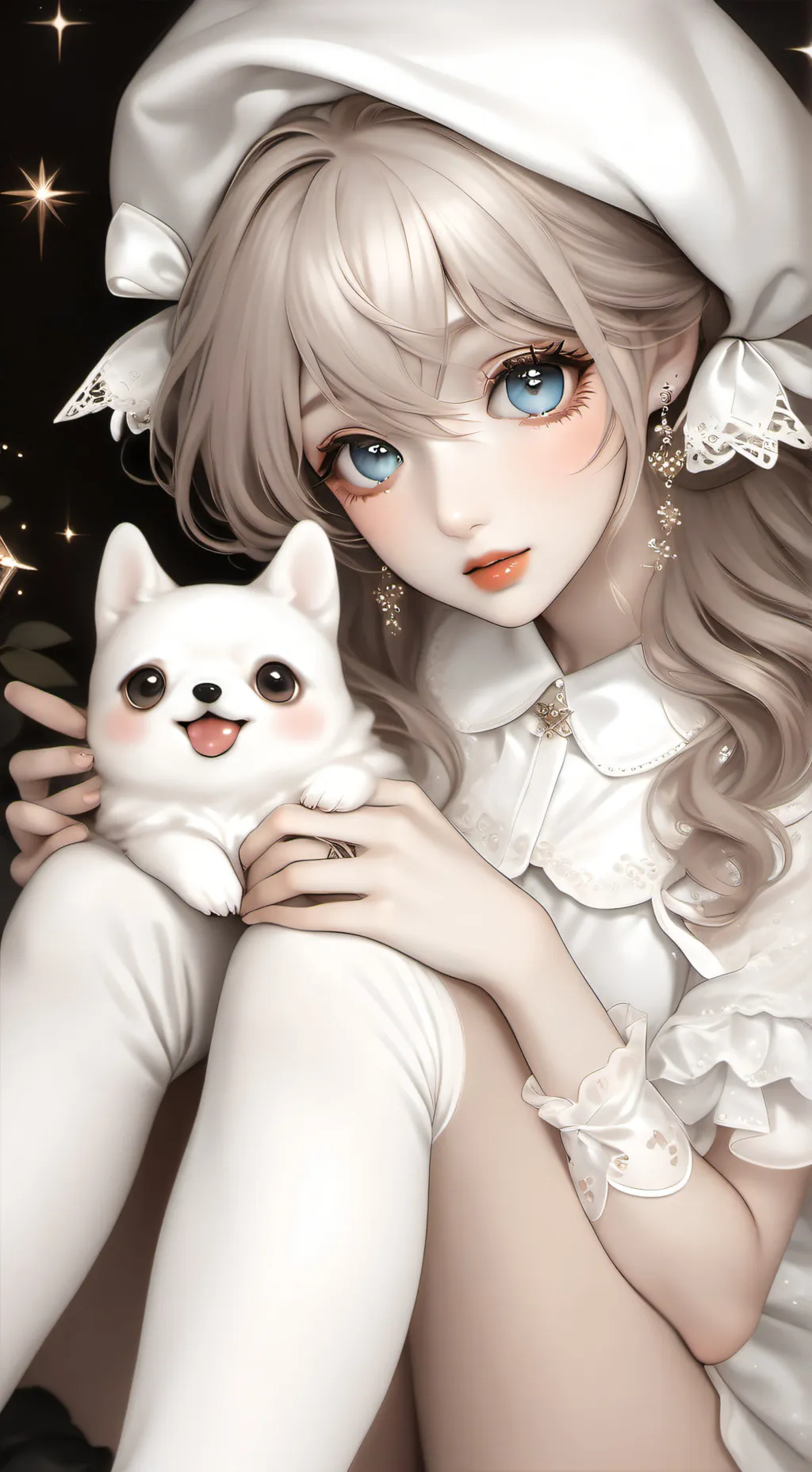 ai character: your  girlfriend  background