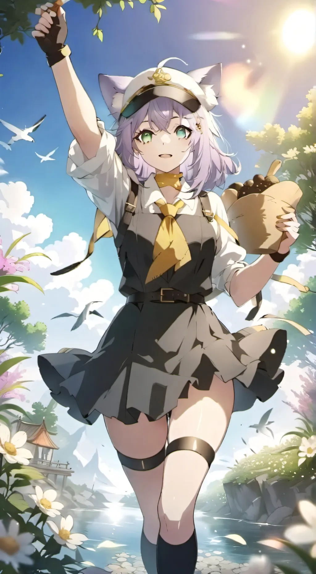 ai character: DAYS TO LIVE S.2 background