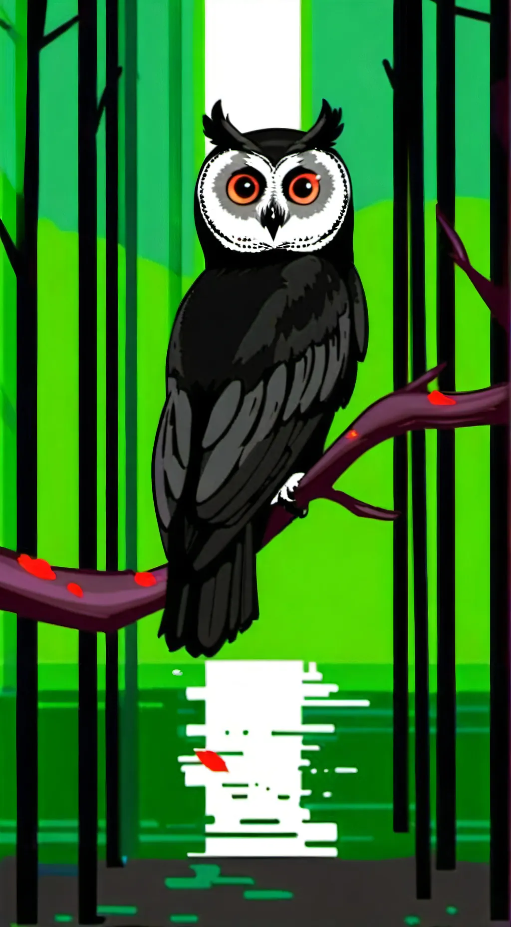 ai character: Mr.Black diarrhea background