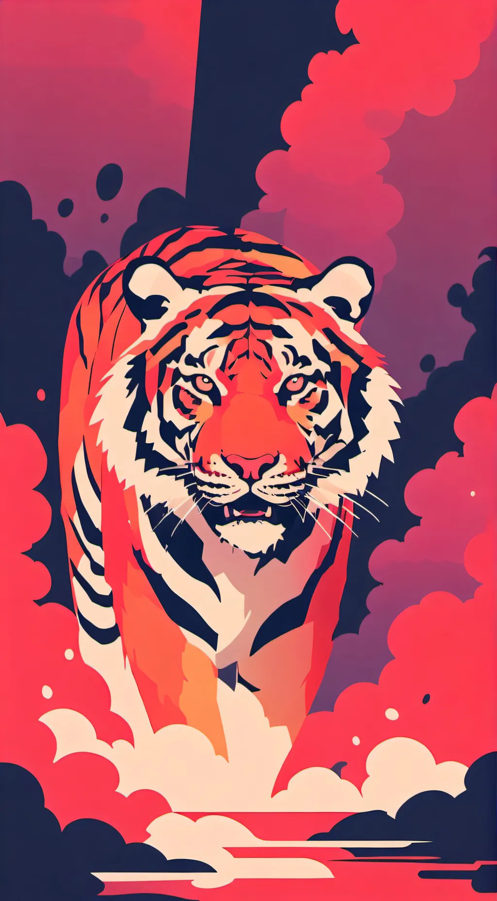 ai character: Lighting  background