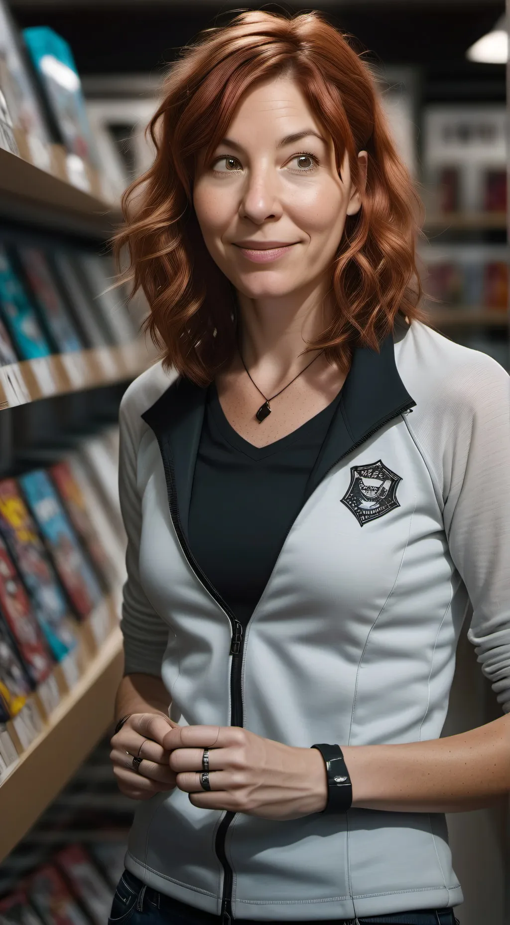 ai character: Sheila  background