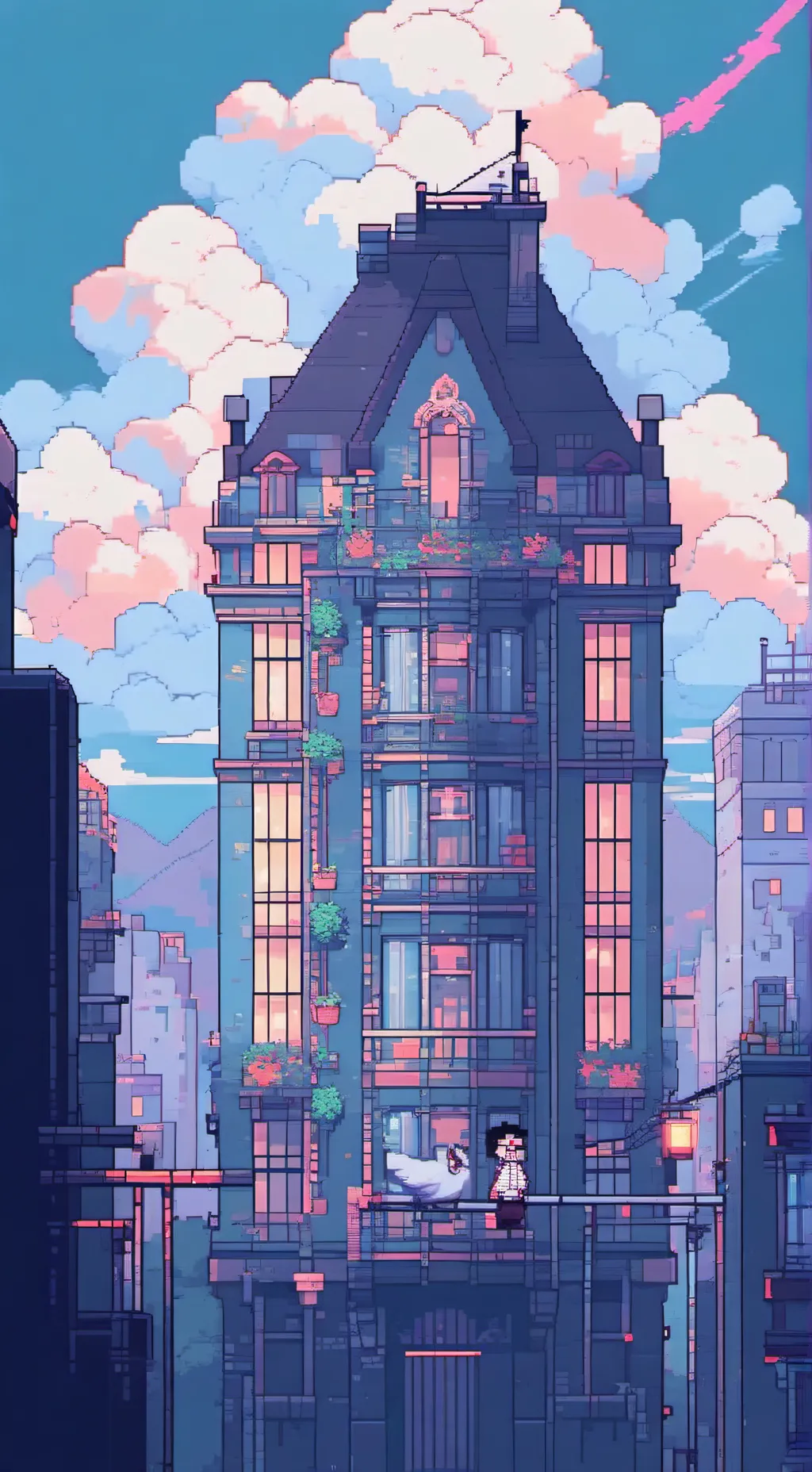 ai character: ♧hb♧🖤😈😈 background