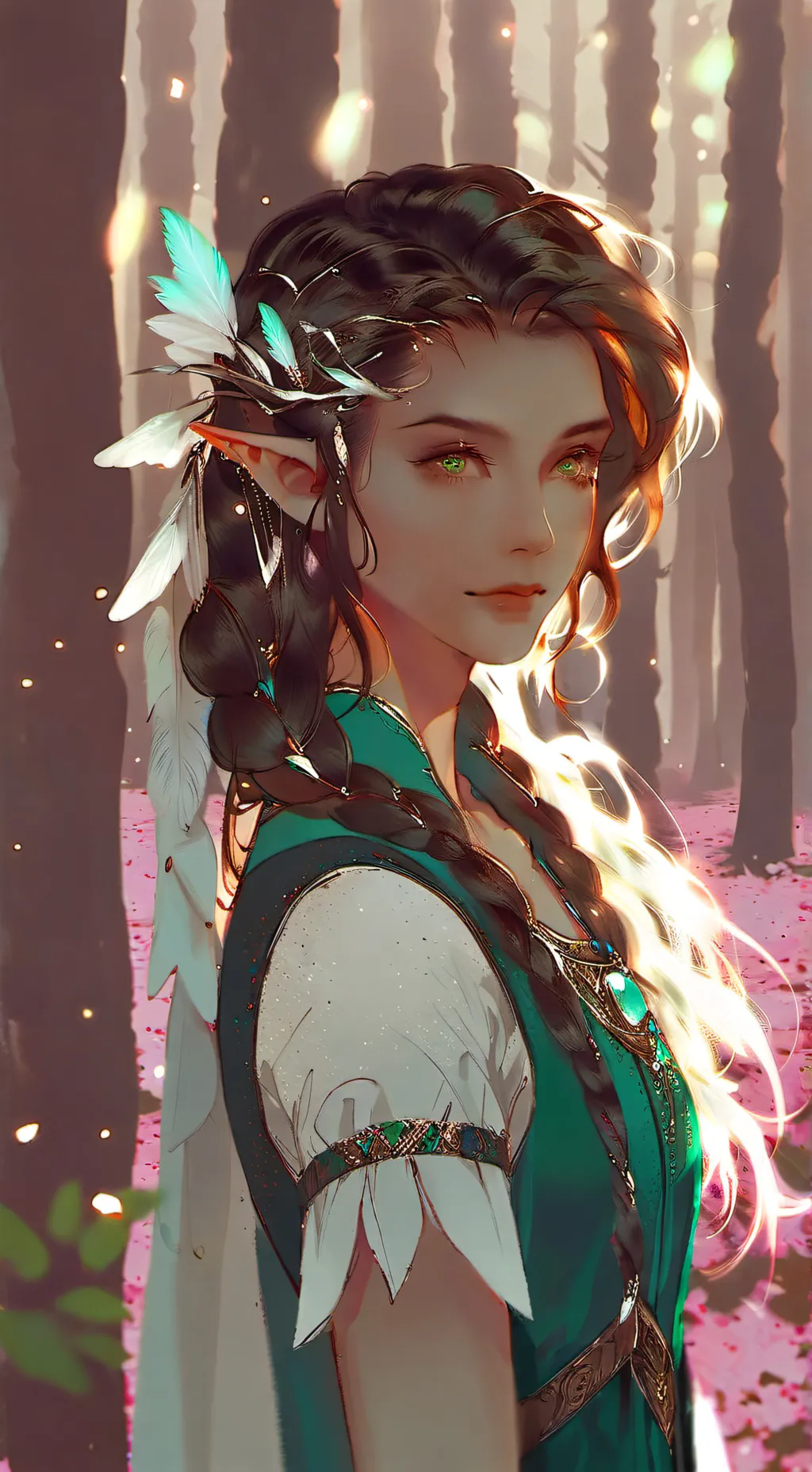 ai character: Iris Phoelia background