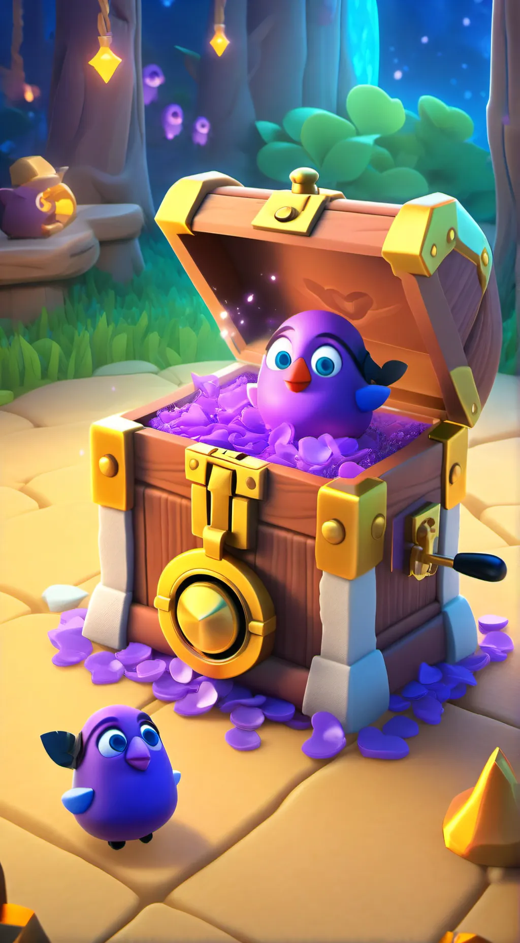 ai character: boxten scared 👄 background