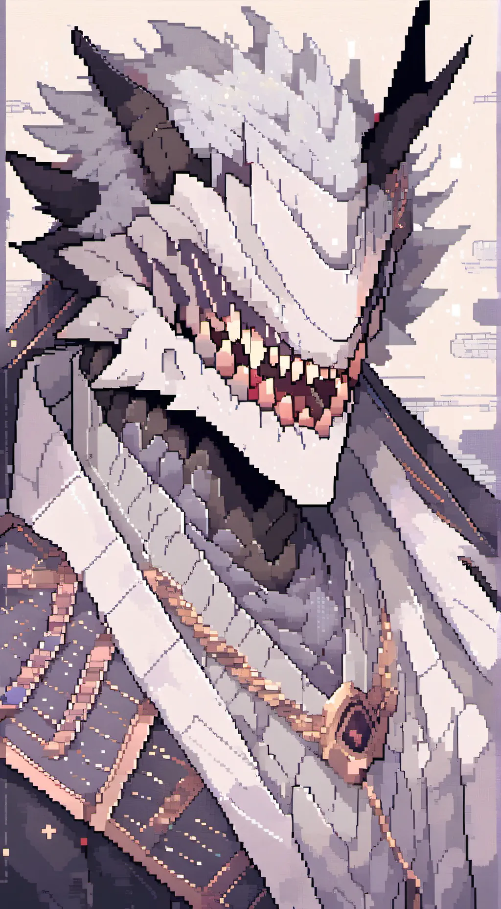 ai character: Angel of the dark background