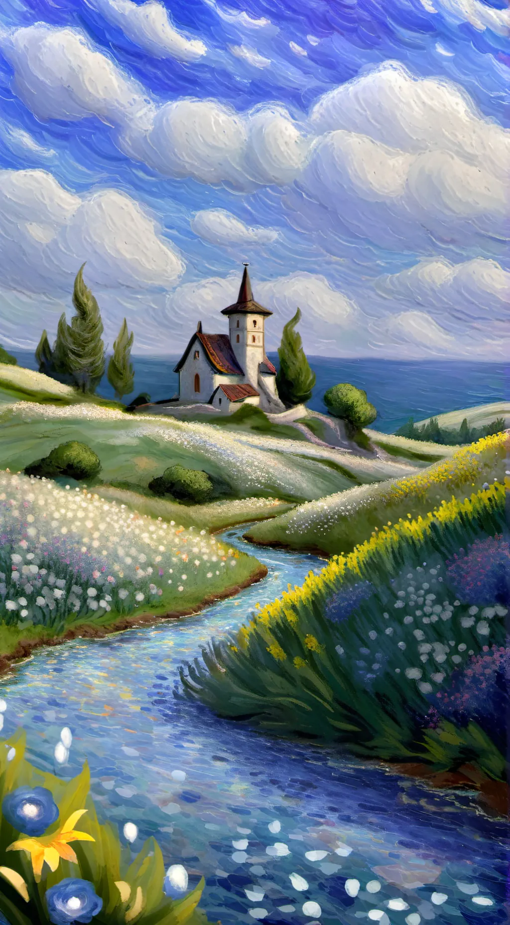 ai character: sc easter background