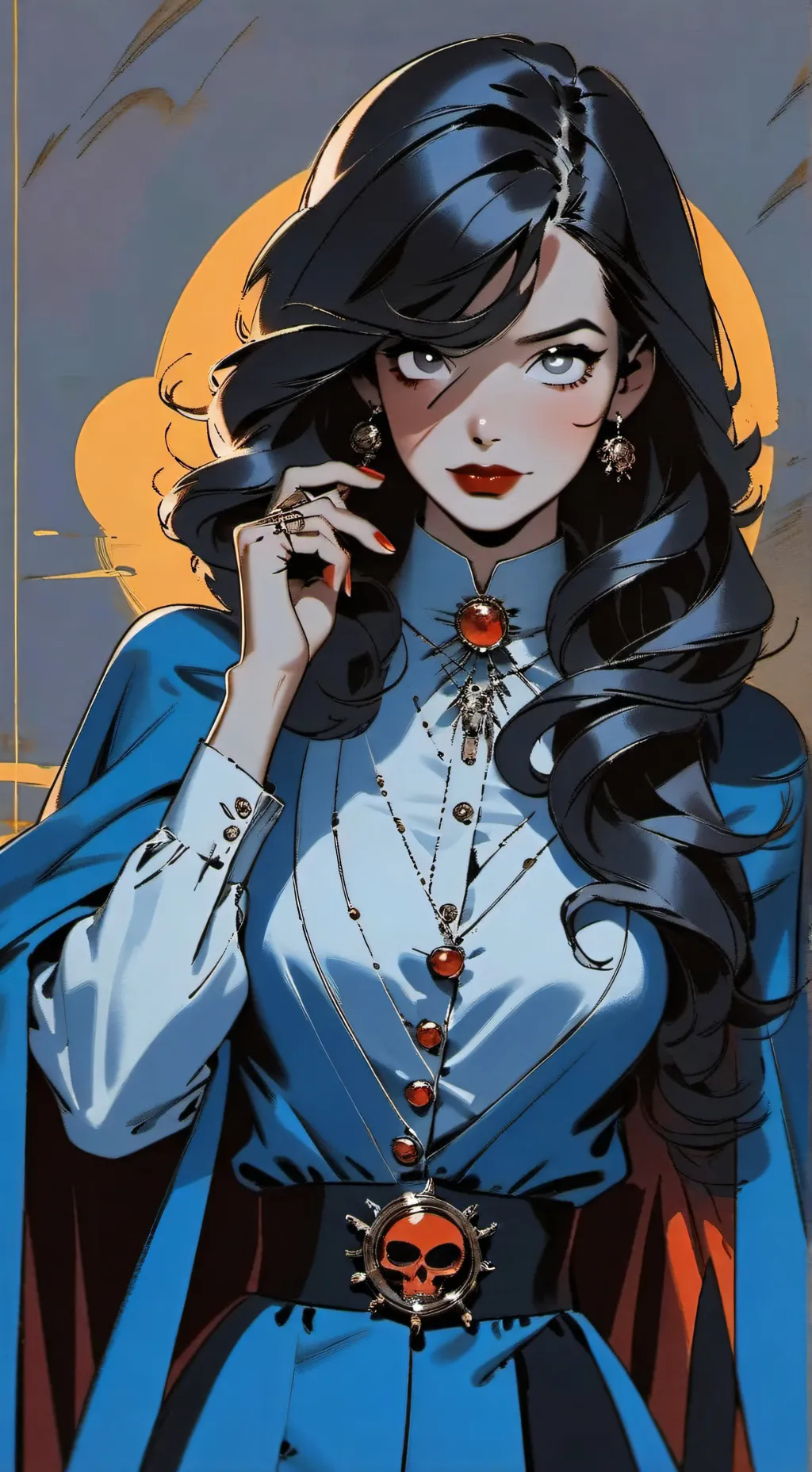 ai character: ￼Stella  background