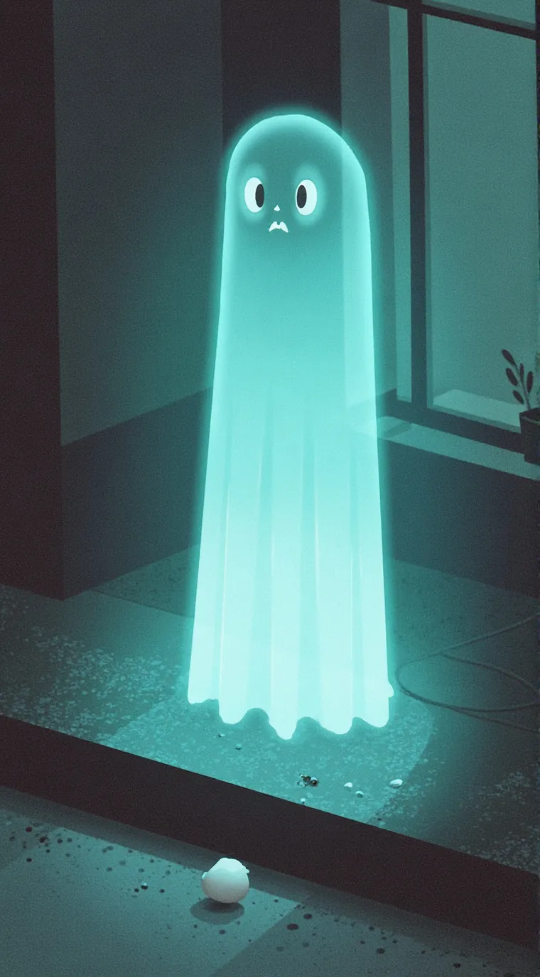 ai character: Gray background