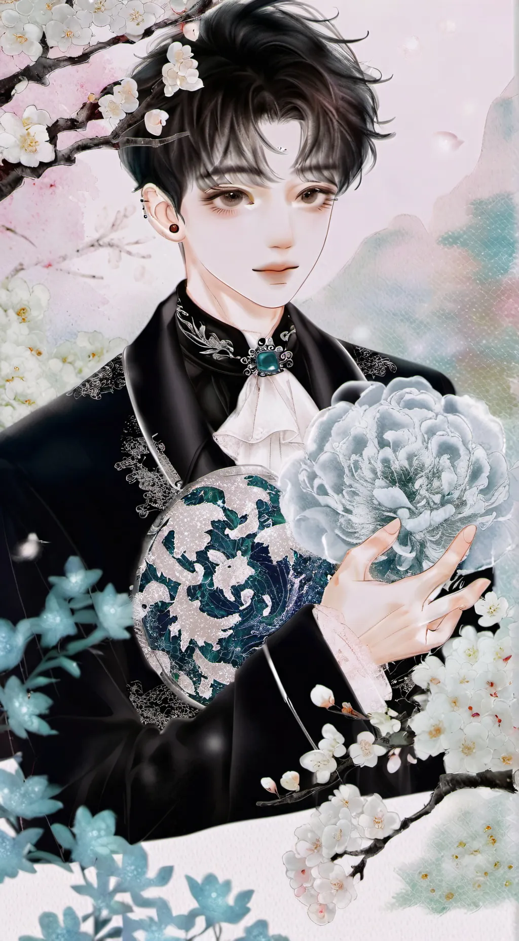 ai character: my looks💅✨️ background