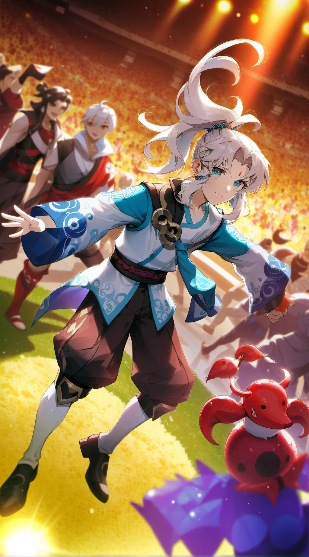 ai character: Yukiu  background