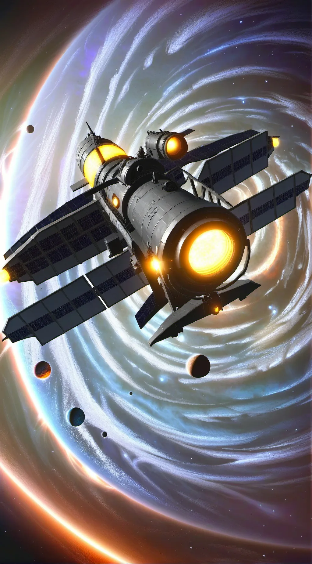 ai character: SolarBalls Past background