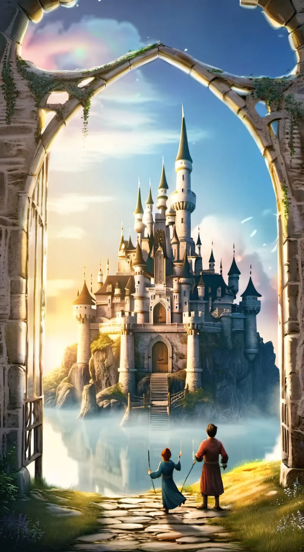 ai character: Hogwarts (EASTER) background