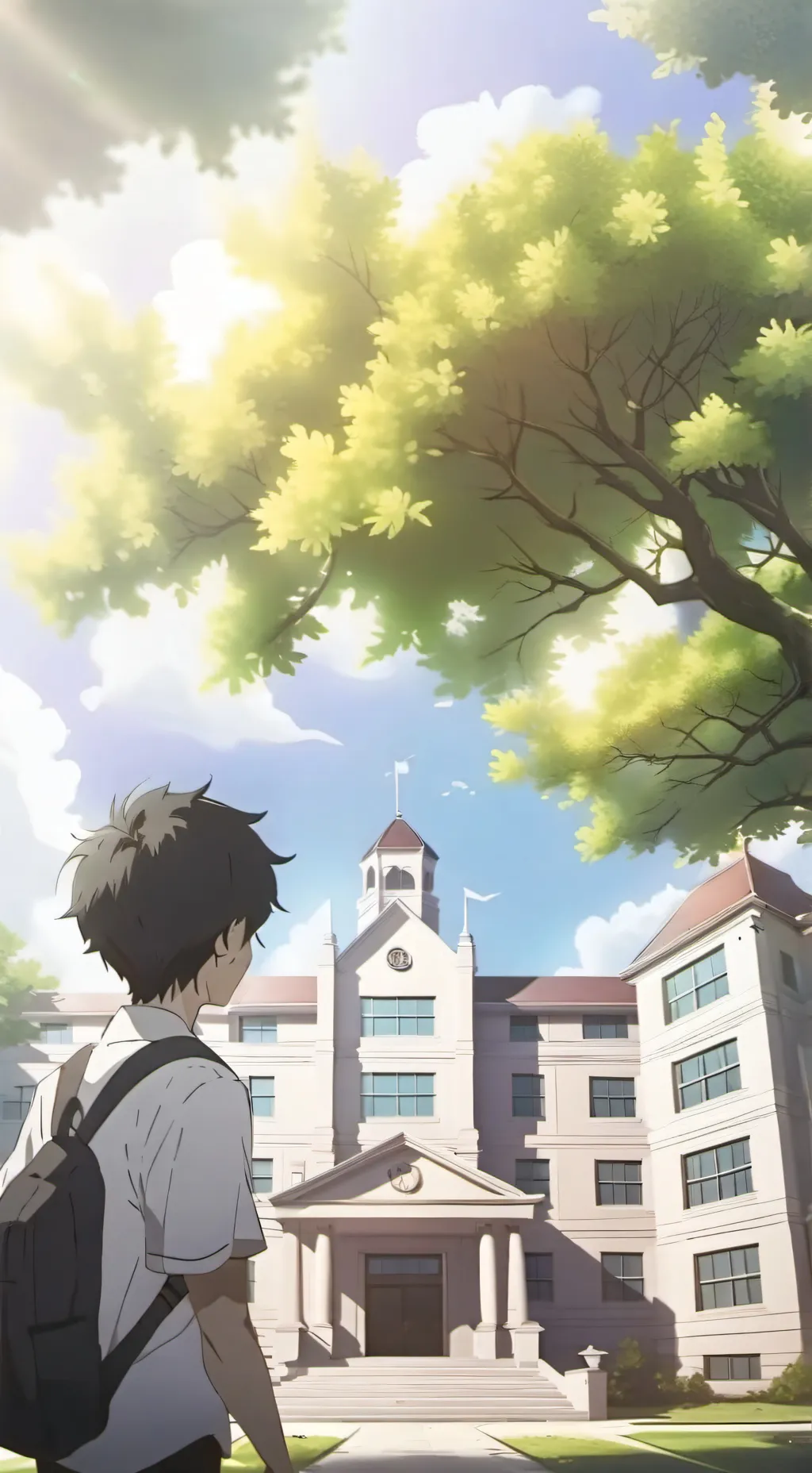 ai character: JJK X YOUR SCHOOL! background