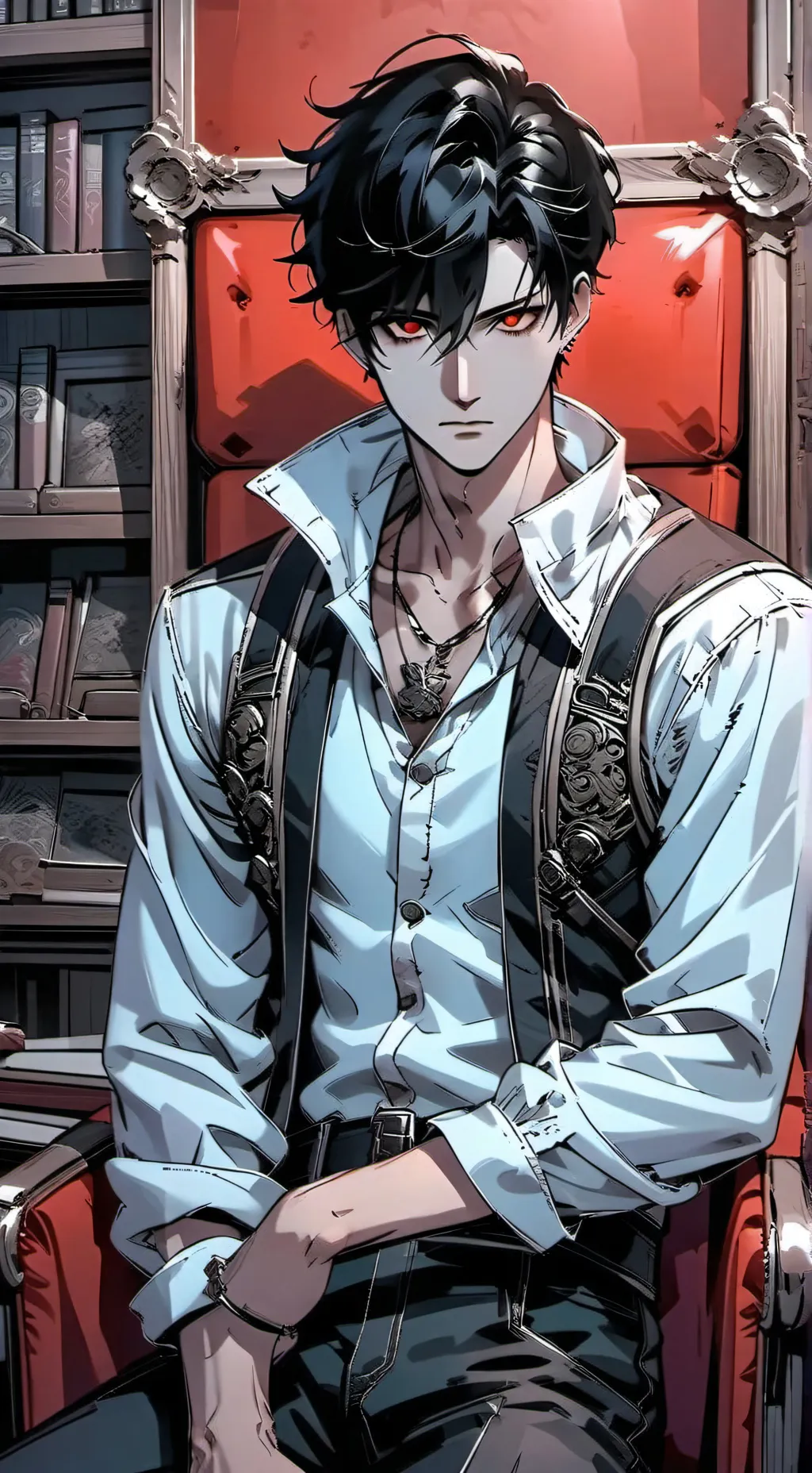 ai character: BENJAMIN💗👍🏻 background