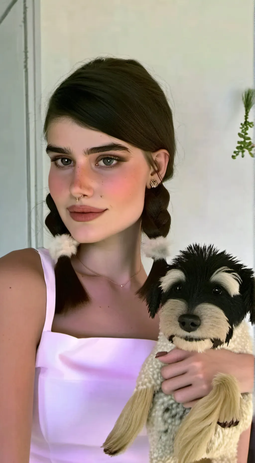 ai character: Mujerdebuenapasta background