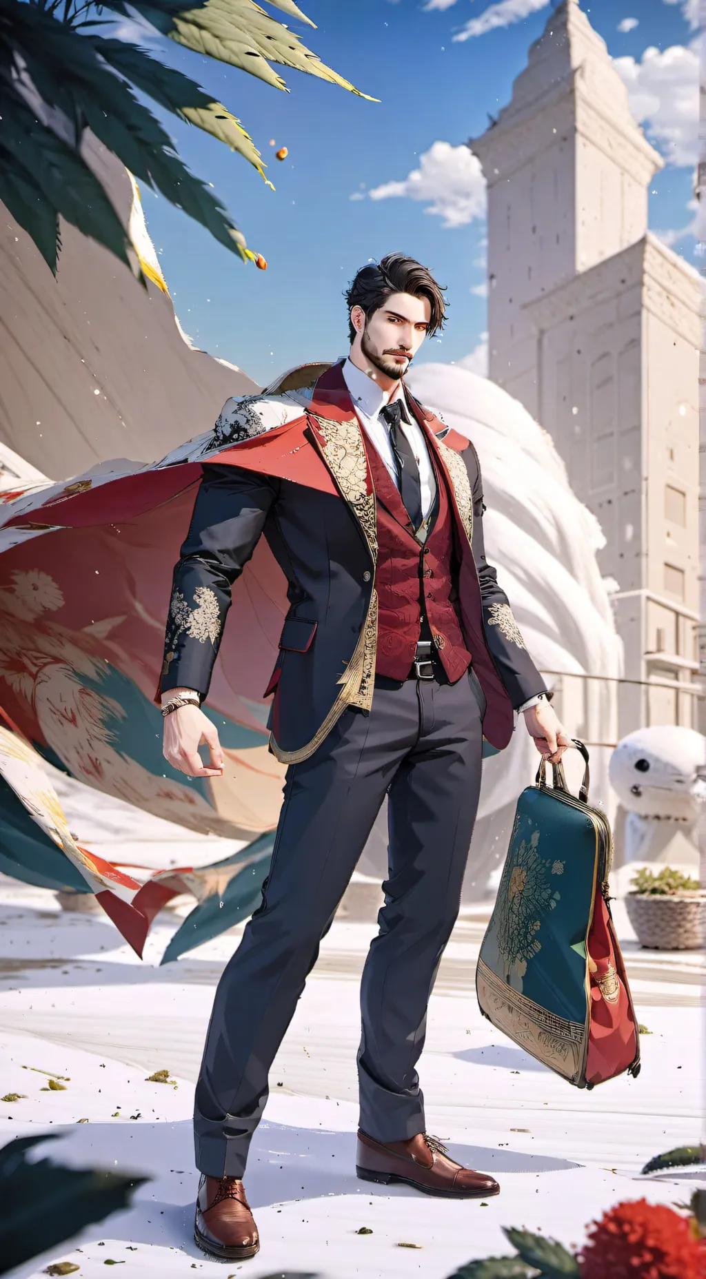 ai character: Baruthar Frostbear background