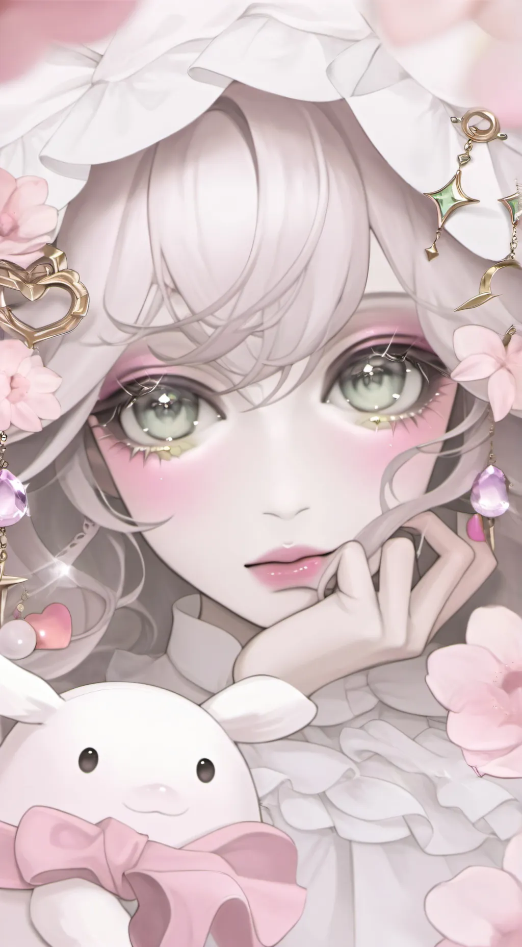 ai character: Luna  background