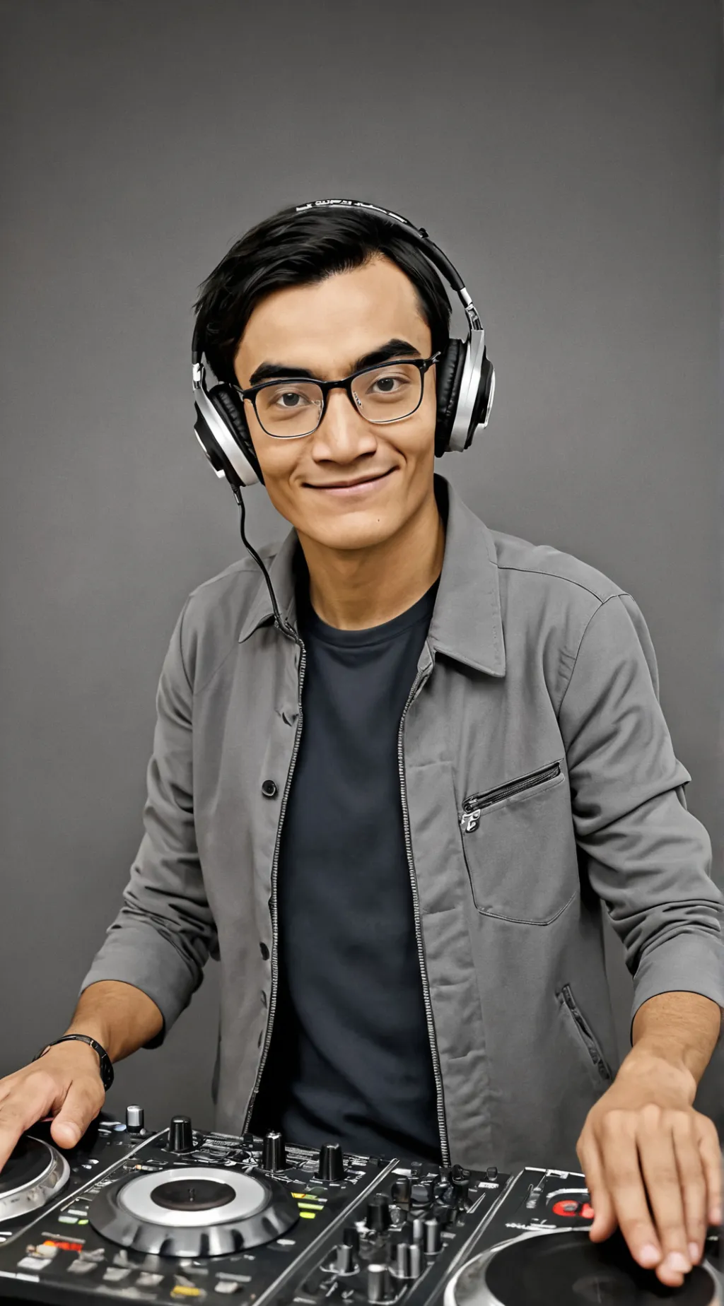 ai character: DJ AZ background