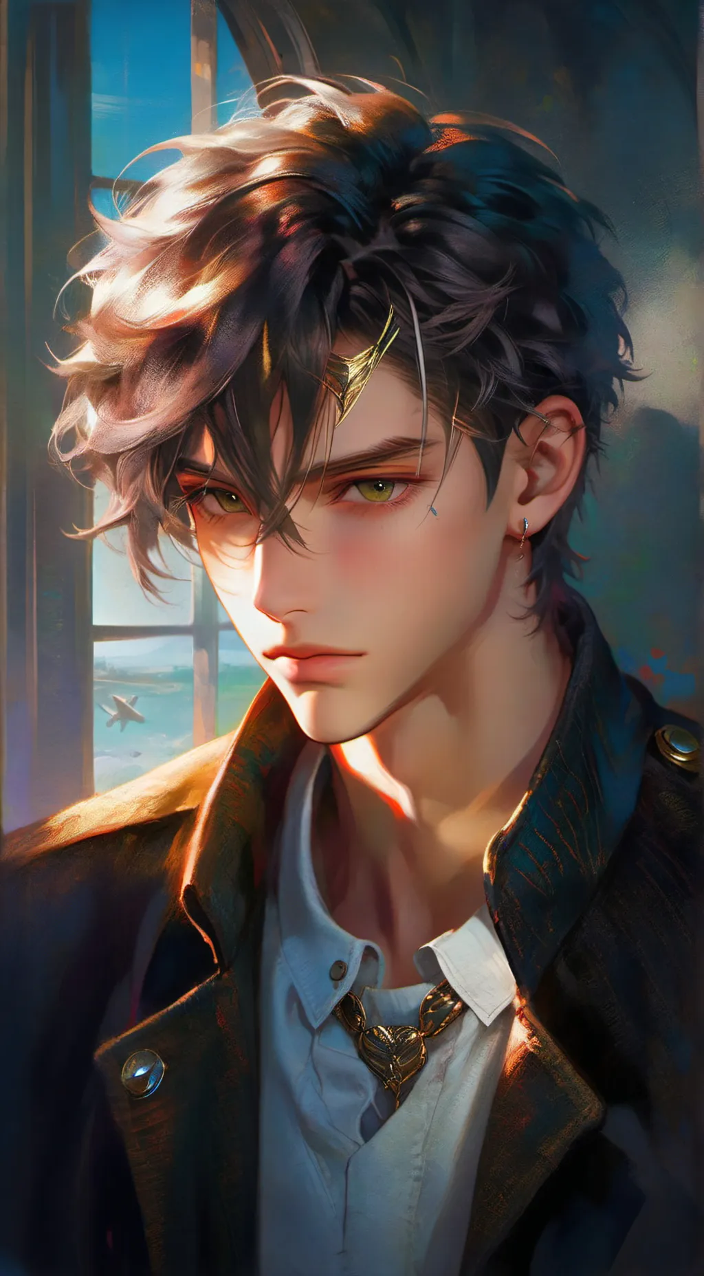 ai character: Kayden background