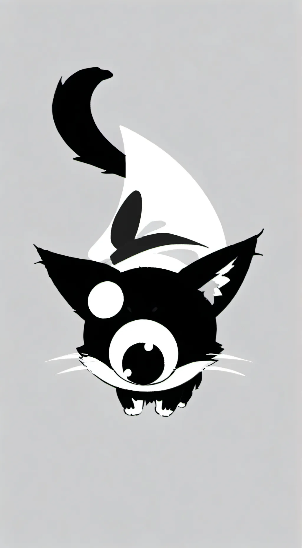 ai character: 独眼猫 background