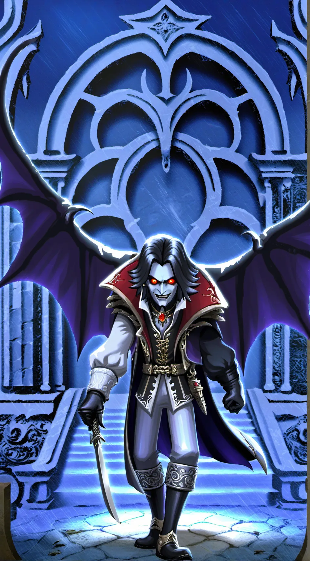 ai character: greg vampire background