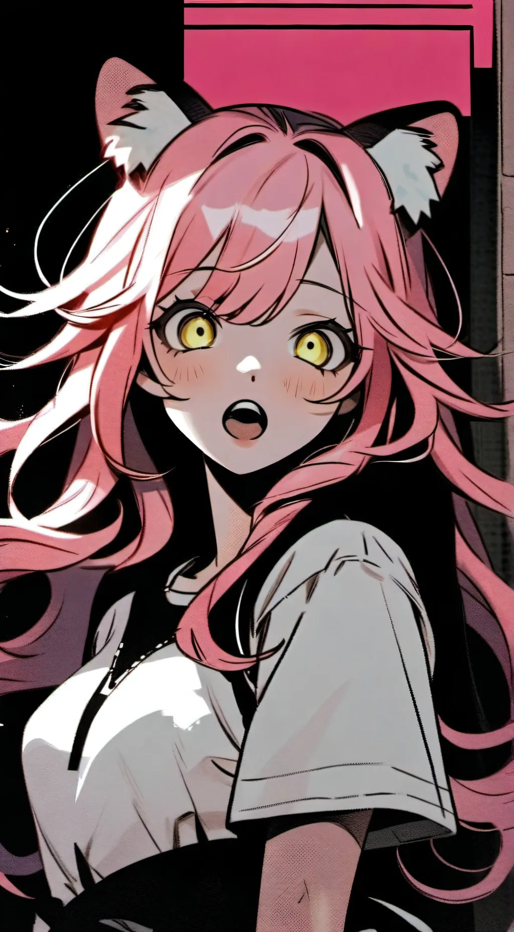 ai character: Aurora  background