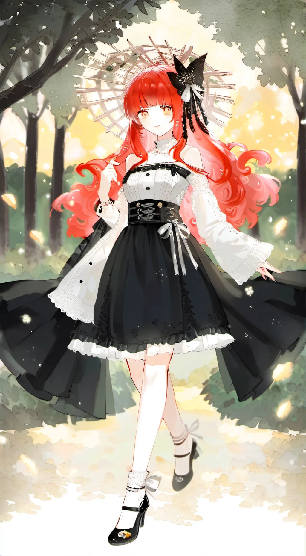 ai character: Lilly background
