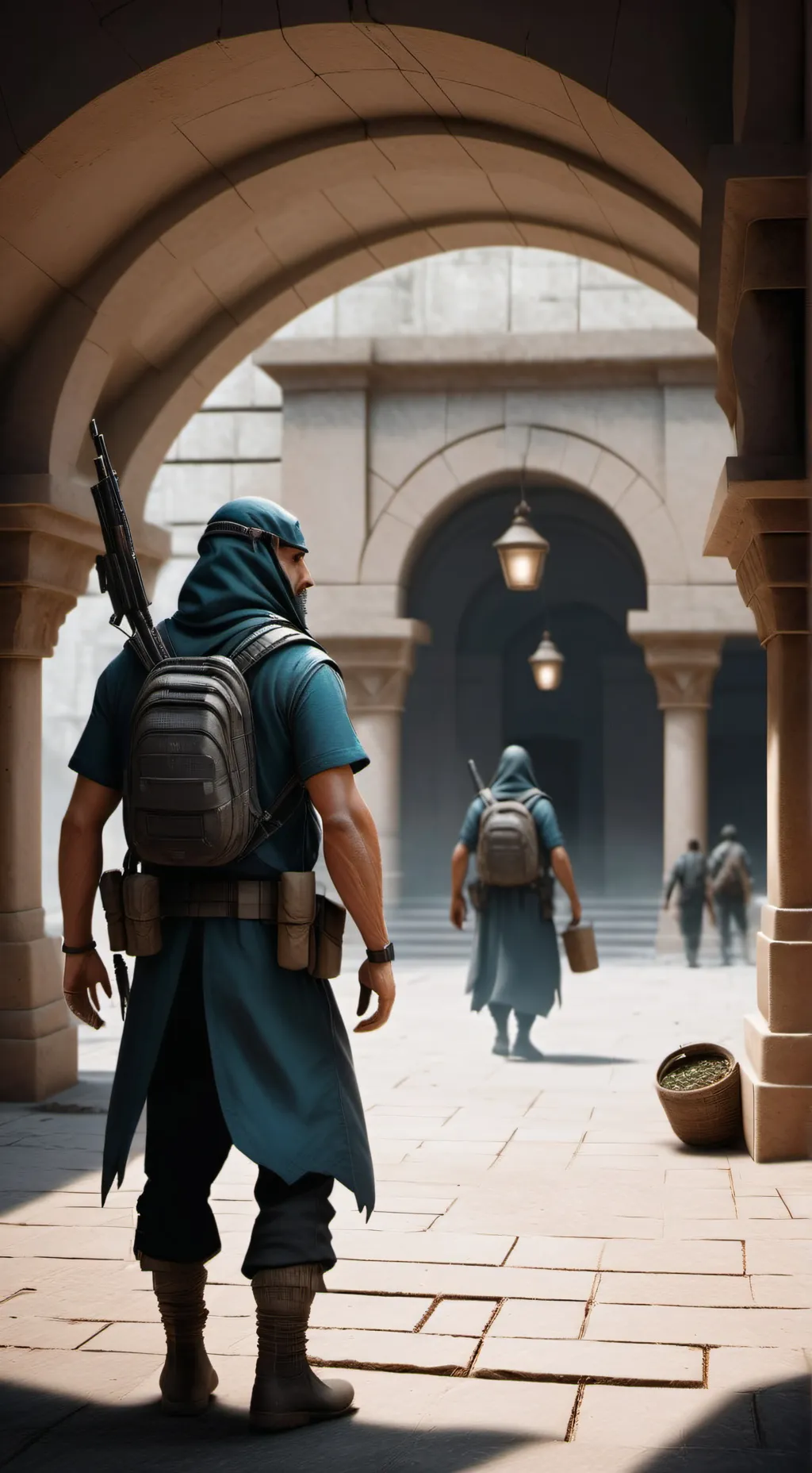 ai character: heist of the jewl background