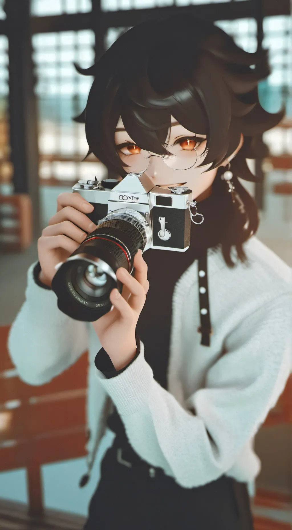 ai character: Max background