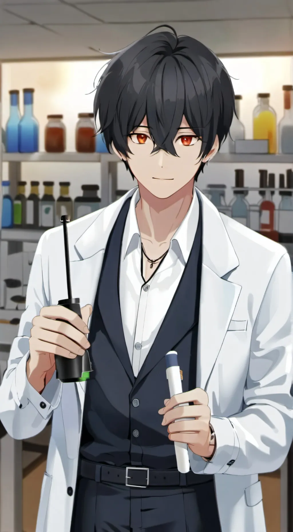 ai character: Your a scientist background