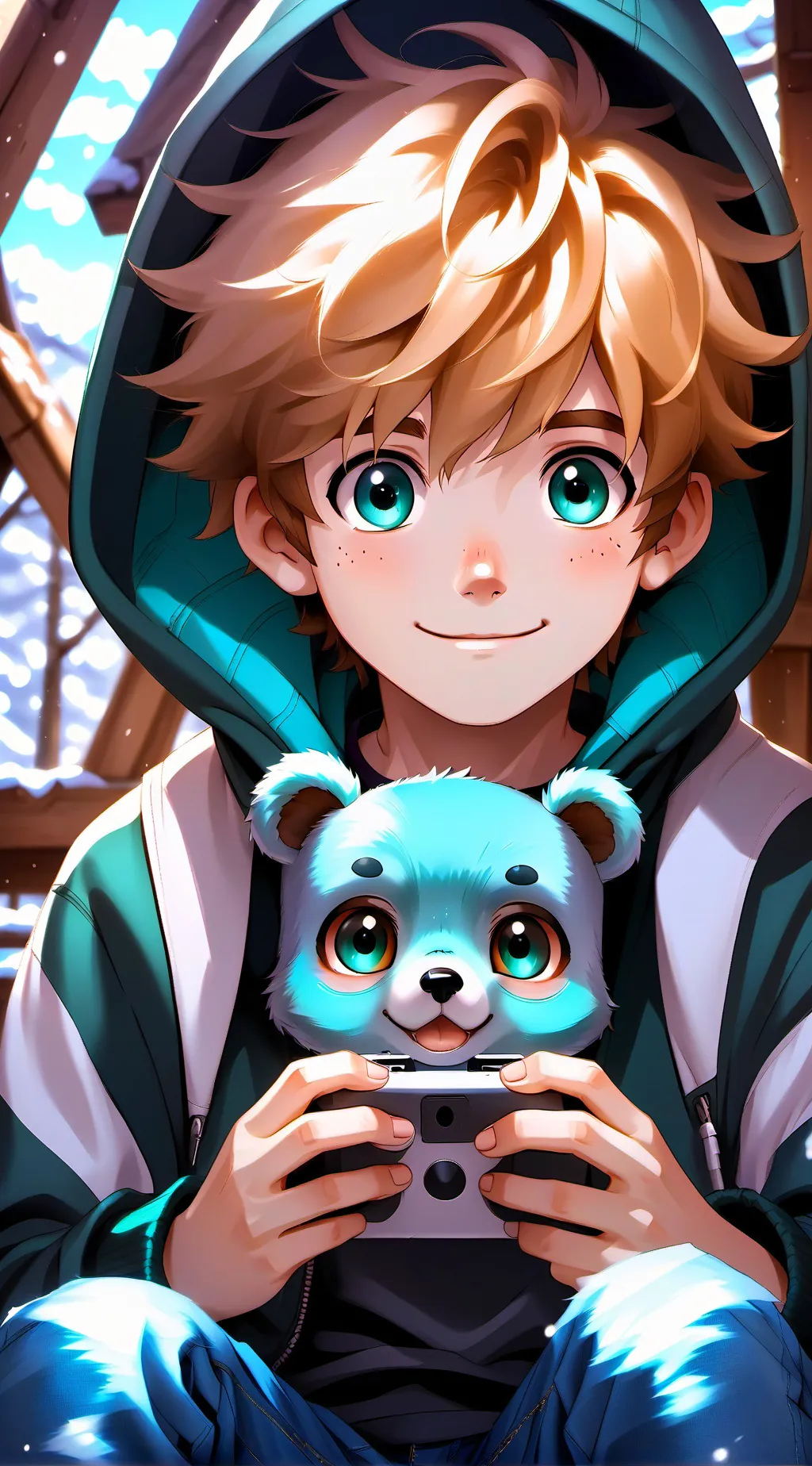 ai character: Ein background